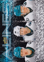 2024 Upper Deck A-Lines #AL-24 Fabian Zetterlund|Logan Couture|William Eklund