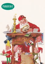 1991 Parkhurst Inserts #10 Santa Claus NNO