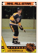 1987 Topps Sticker Inserts #12 Luc Robitaille