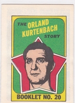 1971 Topps Booklets #20 Orland Kurtenbach