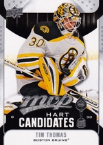 2009 Upper Deck MVP Hart Candidates #HC1 Tim Thomas