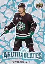 2024 Upper Deck Ice Arcticulates #AT-1 Trevor Zegras