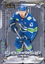 2024 Upper Deck O-Pee-Chee OPC Platinum Showmanship #S-9 Quinn Hughes