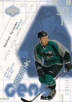 2001 Upper Deck Mask Collection #165 Hannes Hyvonen