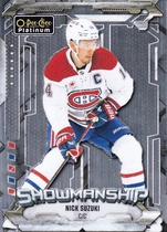 2024 Upper Deck O-Pee-Chee OPC Platinum Showmanship #S-4 Nick Suzuki