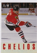 1993 Leaf Gold Leaf All Stars #2 Chris Chelios|Larry Murphy