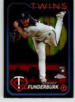 2024 Topps Chrome #297 Kody Funderburk