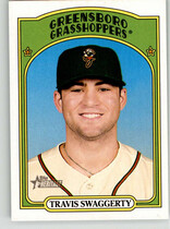 2021 Topps Heritage Minor League #43 Travis Swaggerty