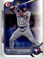 2022 Bowman Draft #BD-147 Alex De Jesus