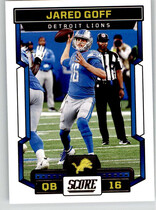 2023 Score Base Set #79 Jared Goff