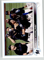 2022 Topps Base Set #326 Miami Marlins