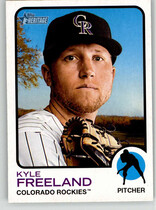 2022 Topps Heritage High Number #568 Kyle Freeland