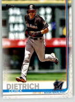 2019 Topps Base Set #65 Derek Dietrich