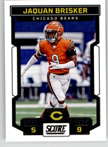 2023 Score Base Set #107 Jaquan Brisker