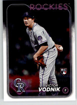 2024 Topps Base Set Series 2 #607 Victor Vodnik