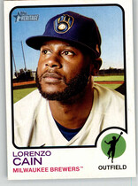 2022 Topps Heritage #174 Lorenzo Cain