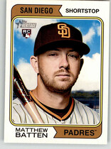 2023 Topps Heritage #154 Matthew Batten