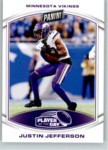 2023 Panini Player of the Day #7 Justin Jefferson