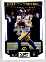 2023 Score Base Set #160 Matthew Stafford