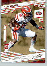 2021 Panini Prestige #289 Elijah Mitchell