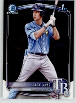 2025 Bowman Chrome Prospects #BCP-64 Jack Lines