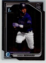 2024 Bowman Chrome Prospects #BCP-225 Derek Bernard
