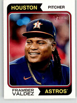 2023 Topps Heritage #101 Framber Valdez