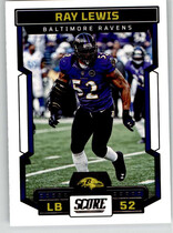 2023 Score Base Set #195 Ray Lewis