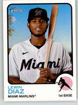 2022 Topps Heritage High Number #723 Lewin Diaz