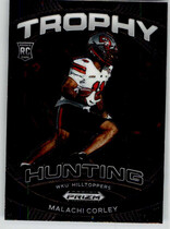 2024 Panini Prizm Draft Picks Trophy Hunting #14 Malachi Corley