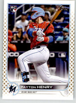 2022 Topps Gold Star (Walmart Factory Set) #611 Payton Henry