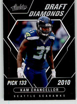 2022 Panini Absolute Draft Diamonds #DD-20 Kam Chancellor