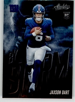 2025 Panini Absolute By Storm #7 Jaxson Dart