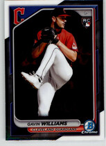 2024 Bowman Chrome #77 Gavin Williams