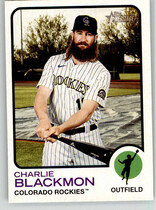 2022 Topps Heritage #26 Charlie Blackmon