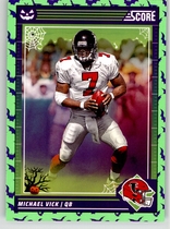 2024 Score Score-A-Treat Green Bats #18 Michael Vick