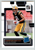 2022 Donruss Base Set #319 Christian Watson