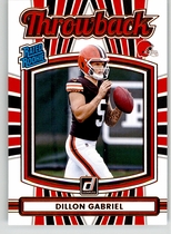 2025 Donruss Rated Rookie Throwback #15 Dillon Gabriel