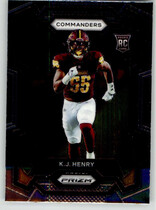 2023 Panini Prizm #400 K.J. Henry