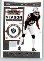 2019 Panini Contenders #44 Gareon Conley