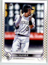 2022 Topps Gold Star (Walmart Factory Set) #193 Dom Nunez