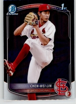 2025 Bowman Chrome Prospects #BCP-141 Chen-Wei Lin