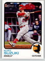 2022 Topps Heritage High Number #696 Kurt Suzuki