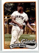 2024 Topps Update 1989 Topps #89US-3 Willie Mays