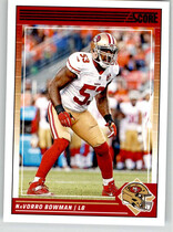 2024 Score Base Set #252 Navorro Bowman