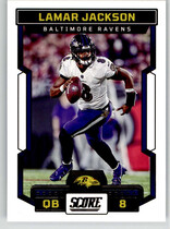 2023 Score Base Set #188 Lamar Jackson