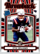 2025 Donruss Rated Rookie Throwback #48 Kyle Williams