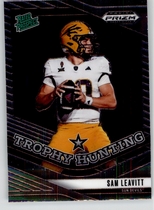 2025 Panini Prizm Draft Picks Trophy Hunting #13 Sam Leavitt