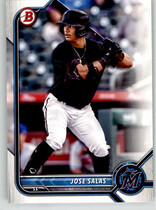 2022 Bowman Draft #BD-175 Jose Salas