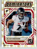 2025 Donruss Dominators #10 Bijan Robinson
